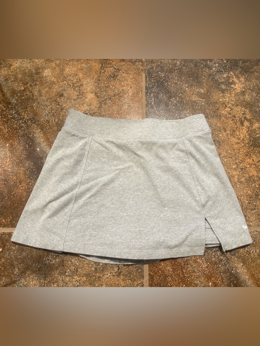 PINK Victoria's Secret Heather Gray Athletic Skort